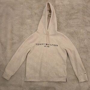 Tommy Hilfiger Cream Hoodie Sweater